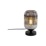Banci - lampe de table - 1 lumi�re - � 140 mm - noir - art deco - �clairage int�rieur - salon i chambre ...
