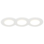 Blanca - led spot encastrable - 3 pices -  90 mm - blanc - moderne - clairage extrieur - salle de ...