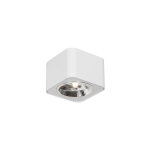 Qazqa boxer - spot plafond, plafonnier - 1 lumière - l 125 mm - blanc - moderne - éclairage intérieur ... Qazqa boxer - spot plafond, plafonnier - 1 lumière - l 125 mm - blanc - moderne - éclairage intérieur ...