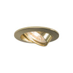 Edu - spot encastrable - 1 lumière - ø 82 mm - laiton - moderne, art deco - éclairage intérieur - salon ... Edu - spot encastrable - 1 lumière - ø 82 mm - laiton - moderne, art deco - éclairage intérieur - salon ...