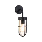 Elza - applique murale - 1 lumière - l 140 mm - noir - rustique - éclairage extérieur - qazqa Elza - applique murale - 1 lumière - l 140 mm - noir - rustique - éclairage extérieur - qazqa