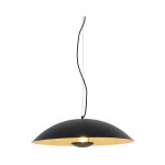 Emilienne - suspension multiples - 1 lumire -  60 cm - noir - moderne - clairage intrieur - salon ...