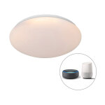 Iene - led plafonnier - 1 lumire -  38 cm - blanc - moderne - clairage intrieur - salon i chambre ...