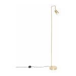 Java - lampadaire - 1 lumi�re - h 145 cm - dor� / laiton - moderne - �clairage int�rieur - salon i chambre ...