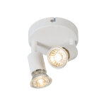 Jeany - spot plafond, plafonnier - 2 lumière - h 110 mm - blanc - moderne - éclairage intérieur - salon ... Jeany - spot plafond, plafonnier - 2 lumière - h 110 mm - blanc - moderne - éclairage intérieur - salon ...