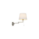 Ladas - applique murale bras articul - 1 lumire - l 25 cm - acier - moderne - clairage intrieur - ...