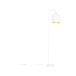 Lofty - lampadaire avec abat - jour - 1 lumi�re - h 1405 mm - blanc - moderne - �clairage int�rieur - ...