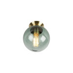 Pallon - plafonnier - 1 lumière - ø 200 mm - vert - art deco - éclairage intérieur - salon i chambre ... Pallon - plafonnier - 1 lumière - ø 200 mm - vert - art deco - éclairage intérieur - salon i chambre ...