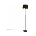 Parte fl - lampadaire avec abat - jour - 1 lumi�re - h 1680 mm - noir - classique / antique - �clairage ...