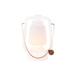 Storm - led dimmable lampe sur pied extrieur variateur inclus - 1 lumire - h 300 mm - blanc - design, ...
