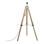 Tripod - lampe sur pied rglable - 1 lumire - h 1265 mm - marron - rustique - clairage intrieur - ...