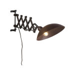 Tyne - applique murale avec bras flexible - 1 lumire - l 550 mm - bronze - rustique - clairage intrieur ...