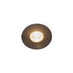 Xena - spot encastrable - 1 lumi�re - � 78 mm - noir - moderne - �clairage ext�rieur - salle de bains ...