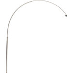 Qazqa xxl - lampadaire à arc - 1 lumière - h 2420 mm - acier - - éclairage intérieur - Qazqa xxl - lampadaire à arc - 1 lumière - h 2420 mm - acier - - éclairage intérieur -