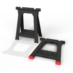 Qbrick - system chevalet d'atelier set de 2 pi�ces 580 x 770 mm 350 kg