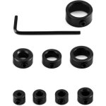 Qiedie - jeu de but�es de profondeur de per�age, r�glage de per�age, bague de per�age � 3 / 4 / 5 / 6 ...
