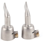Qiyao - buse de pistolet de soudage, 2 pi�ces buse de pistolet � air chaud en acier inoxydable de 120 ...