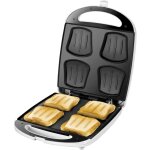 Unold - quadro appareil à croque - monsieur rabattable blanc, noir Unold - quadro appareil à croque - monsieur rabattable blanc, noir