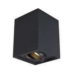 Quadro - spot plafond, plafonnier - 1 lumière - l 96 mm - noir - design, moderne - éclairage intérieur ... Quadro - spot plafond, plafonnier - 1 lumière - l 96 mm - noir - design, moderne - éclairage intérieur ...
