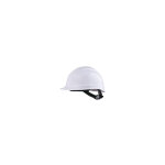 Super quartz casque de chantier delta plus serrage bouton blanc - quarsbc0