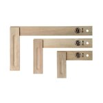 Querre de menuisier 227 longueur du poteau 150 mm sans onglet poteau court 100 mm