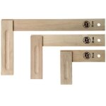 Querre de menuisier 227 longueur du poteau 350 mm sans onglet poteau court 175 mm Querre de menuisier 227 longueur du poteau 350 mm sans onglet poteau court 175 mm