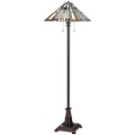 Quoizel - elstead maybeck lampadaire tiffany vaillant bronze