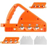 Raboteuse de chant pour plaques de pl�tre � 45� et 60�, robuste rabot plaque de platre, comprenant 10 ...