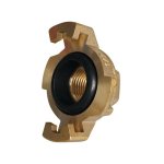 Raccord pompier laiton pour compresseur filetage femelle 1 / 2 g Raccord pompier laiton pour compresseur filetage femelle 1 / 2 g
