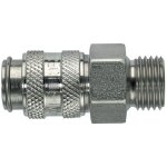 Raccord rapide pneumatique legris filetage m�le vers m�le 1 / 4 in male 16mm 1 / 4pouces europ�en, profil ...