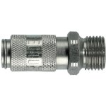 Raccord rapide pneumatique legris filetage m�le vers m�le 10mm 5mm profil rectus, walther en acier inoxydable ...