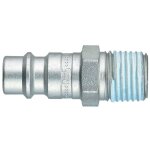 Raccord rapide pneumatique legris filetage m�le vers m�le bspp 1 / 4 in male 1 / 4pouces europ�en, profil ...