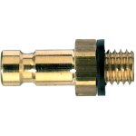 Raccord rapide pneumatique legris filetage m�le vers m�le bspp 1 / 8 in male 1 / 8pouces profil rectus, ...