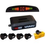 Radar de recul pour voiture, 4 capteurs universels capteur de recul de voiture avec �cran couleur led, ...