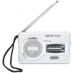 Radio am / fm portable mini avec fonction r�veil - id�e cadeau pratique