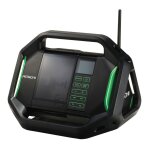 Radio de chantier hitachi - hikoki 14. 4v  18v - sans batterie, ni chargeur - ur18dsalw4
