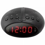 Radio - r�veil num�rique � �cran led rouge radio - r�veil fm de chevet cr - 2466
