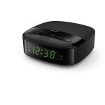 Radio - r�veil double alarme noir - philips - tar3205
