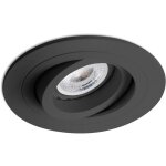 Faro barcelona - radn lampe encastrable au plafond noir de faro 43408