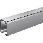 Rail aluminium 3ml anodis� pour coulissant saf80 - mantion - 11108 / 300