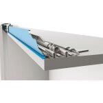 Rail de gliissement glow + - fixation : a visser - sens : bas - salice