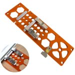 Rail de guidage de scie circulaire � 90 degr�s 340 mm, angle droit, compatible avec les rails fe - s ...
