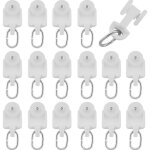 Rails de rideau de douche pour fen�tres, syst�me de roulement silencieux pour bureau, cuisine, chambre, ...