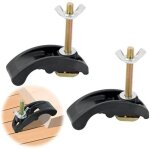 Rail t track pince de serrage, t - track clamp alliage d'aluminium pinces � fente en t pour �tabli de ...