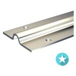 Slid'up by mantion - rail  visser 1, 95 m pour galet  gorge ronde 12 mm - portail coulissant 400 kg ...