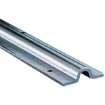 Rail � visser pour galet gorge ronde diam�tre 19mm largeur 80mm longueur 3m comunello 289g - max - �19. ...
