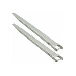 Rallonges fourches galva pour chariot �l�vateur - dimensions : 2000x125mm - exg20 / 125