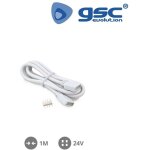 Rallonge m�le - femelle 1 m pour ruban led rgb