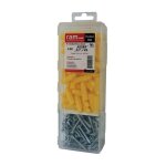Ram 91825 - cheville + vis - type aggrip 4 - 7 - coque de 80