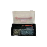 Ram - malette l boxx de 150 chevilles gold + 150 vis pour plaque de pl�tre avec leur tournevis